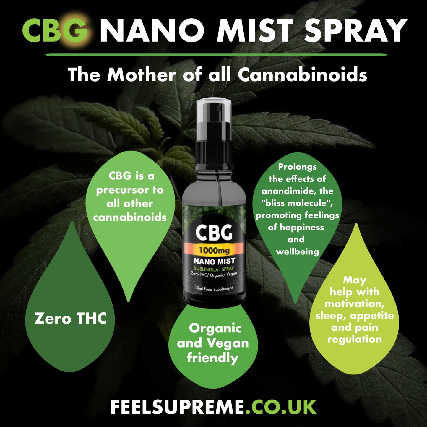 CBG Nano Spray - 1000mg